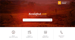 Desktop Screenshot of keralafind.com
