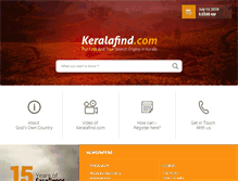 Tablet Screenshot of keralafind.com
